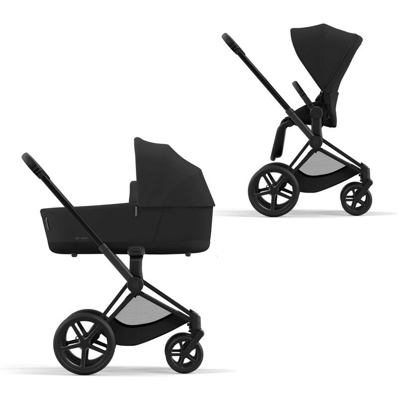 Cybex Priam IV Коляска 2 в 1, шасси IV Matt Black/Sepia Black