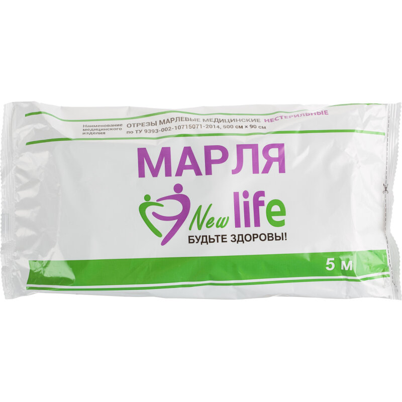 Картинки Комплект 6 штук, Перевяз. ср-ва Отрез марлевый 1м. пл.36г Навтекс/Life ШК45536