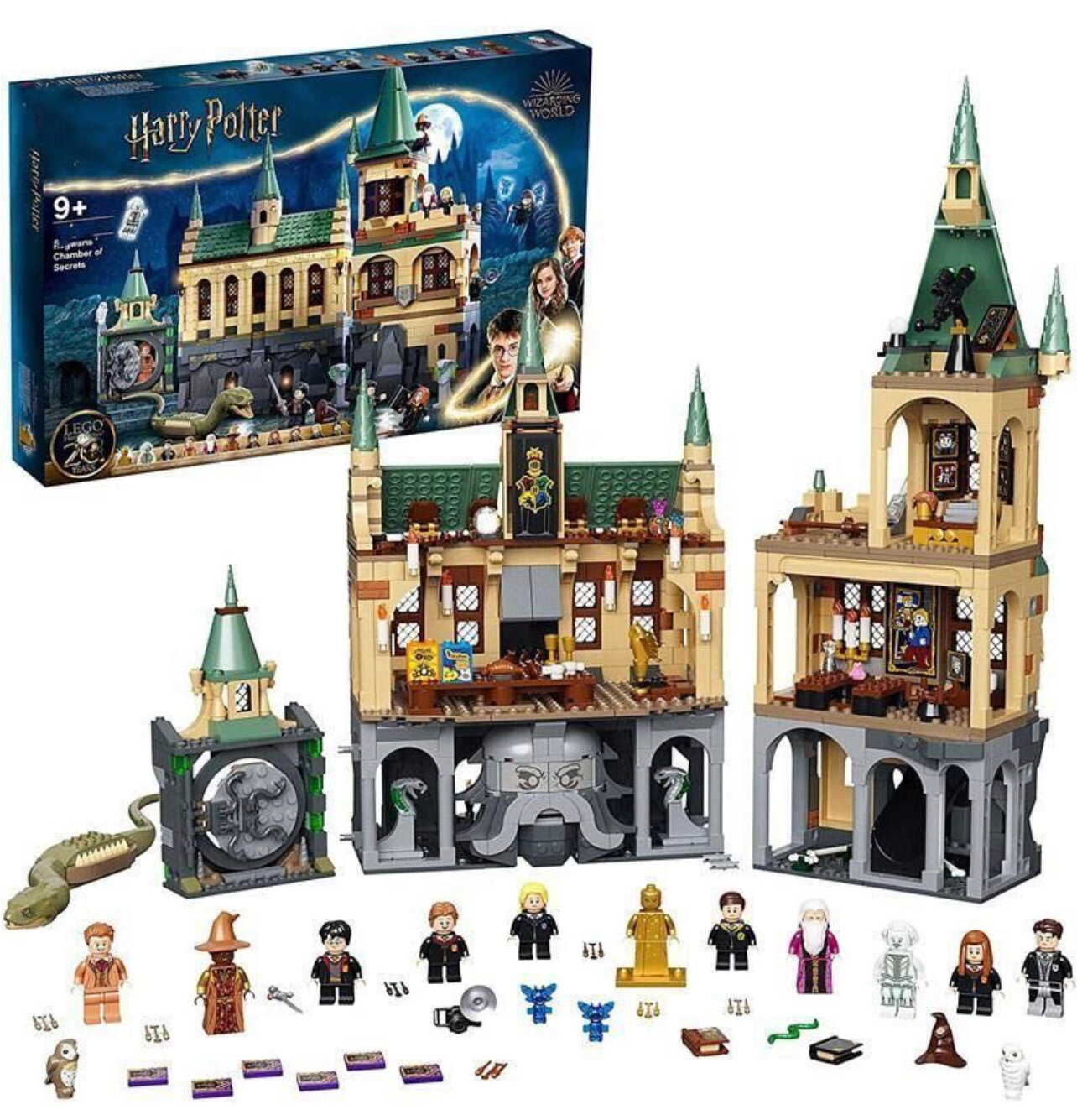 Конструктор Гарри Поттер Harry Potter "Хогвартс: Тайная комната" 1176 деталей