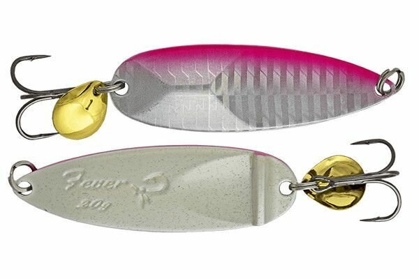 Блесна колеблющаяся LureMax Fever 65mm, 20g, 21, Red eye