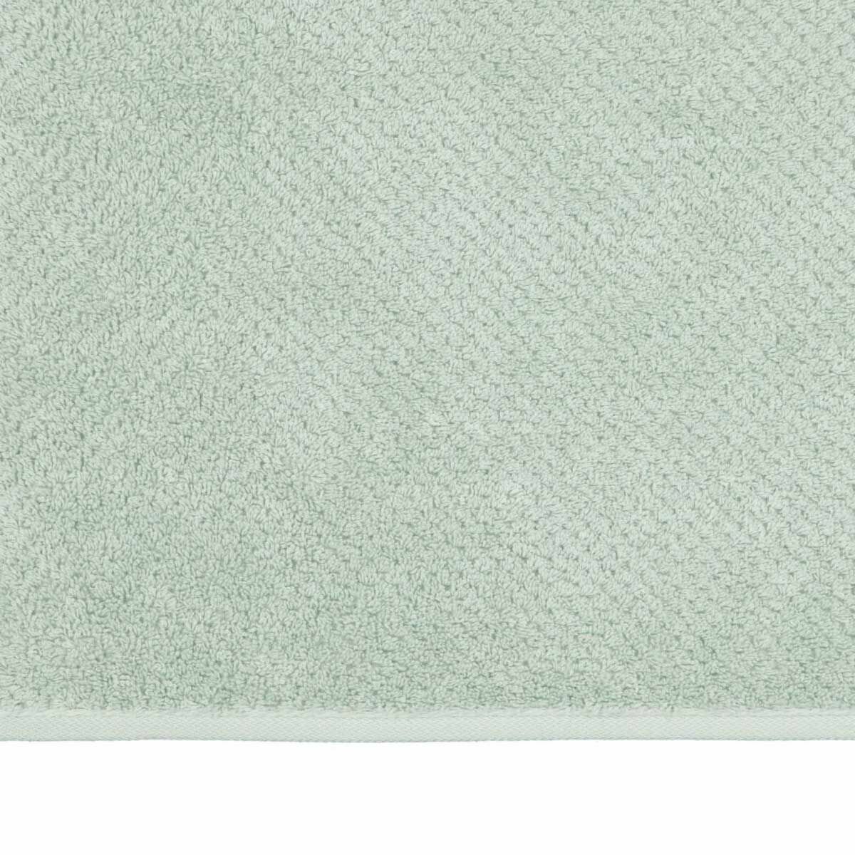 Полотенце махровое Cawo Pure 50x100см, цвет зеленый - фотография № 4