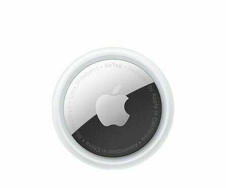 Метка Apple AirTag A2187 компл:1/серебристый (MX532ZE/A)