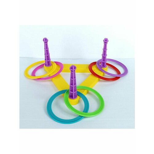 Игра кольцеброс 6 колец