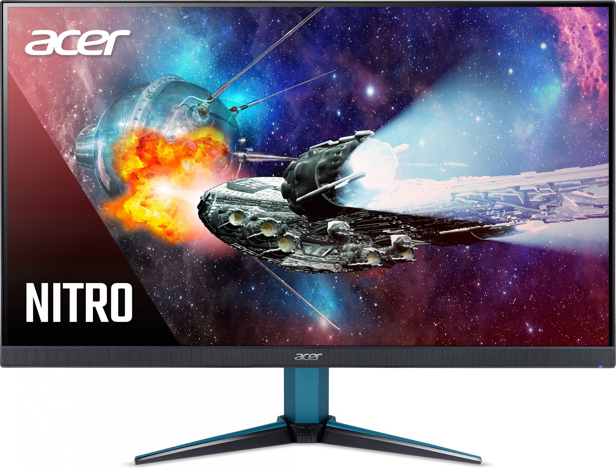 Монитор Acer 27" Nitro VG270UEbmiipx черный IPS LED 4ms 16:9 HDMI M/M глянцевая 350cd 178гр/178гр 25