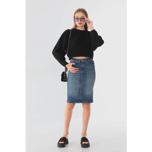 фото Юбка bronfield, размер 31, синий