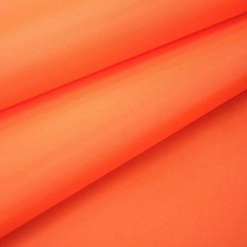 Ткань плащевая Оксфорд 200D цвет.016 оранжевый-неон