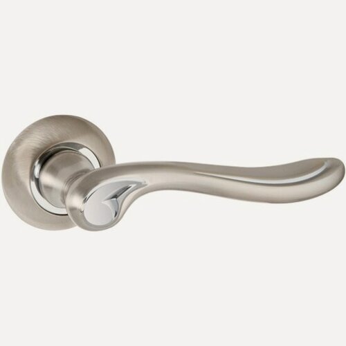 Изображение товара Ручка раздельная Punto R. TL54. ONDA (ONDA TL) SN/CP-3 матовый никель/хром