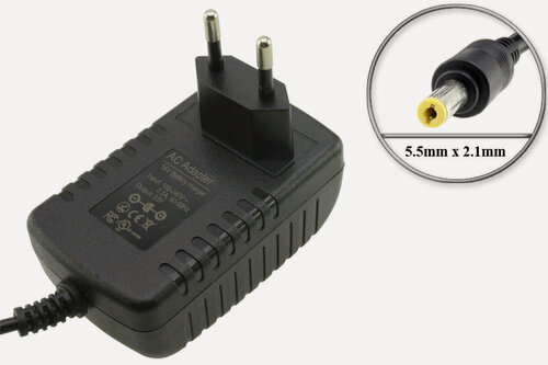Изображение товара Зарядное устройство 23V, 5.5mm x 2.1mm (AC280000FV55), дрели-шуруповерта Ресанта ДА-18-2ЛК и др. устройств