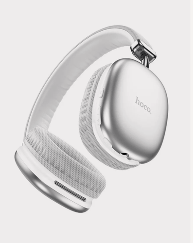 Изображение товара Полноразмерные беспроводные наушники HOCO / Bluetooth 5.3 / Серебро