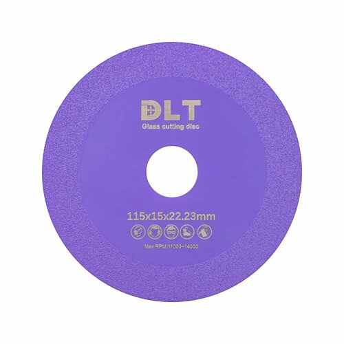 Диск алмазный шлифовально-отрезной универсальный DLT 11 VACUUM 115мм арт1421 1090₽