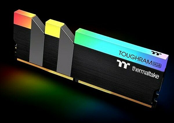 Модуль памяти DDR4 16GB (2*8GB) Thermaltake TOUGHRAM RGB PС4-24000 3000MHz CL16 радиатор 1.35V retail - фото №18