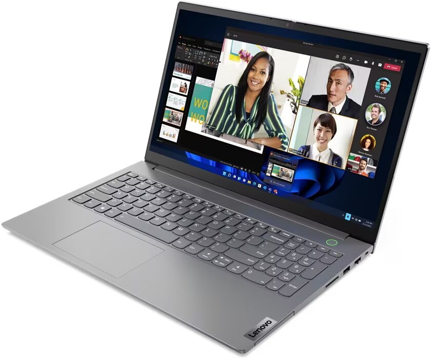 Ноутбук Lenovo ThinkBook 15 G5 IRL 21JD001GAU (15.6", Core i5 1335U, 16Gb/ SSD 512Gb, Iris Xe Graphics) Серый - фото №2