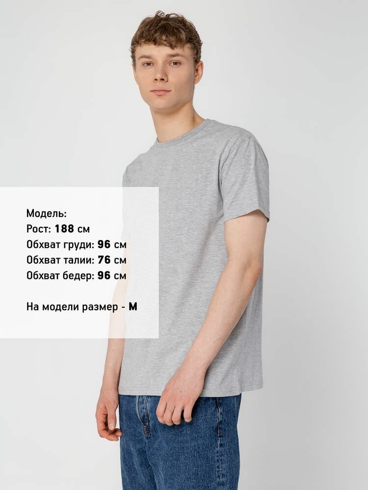 Футболка T-bolka, размер 54/56, серый меланж