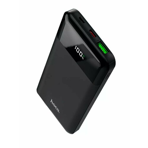 Внешний аккумулятор HOCO J102 Cool с LED-индикатором 10000 мАч черный 1353₽