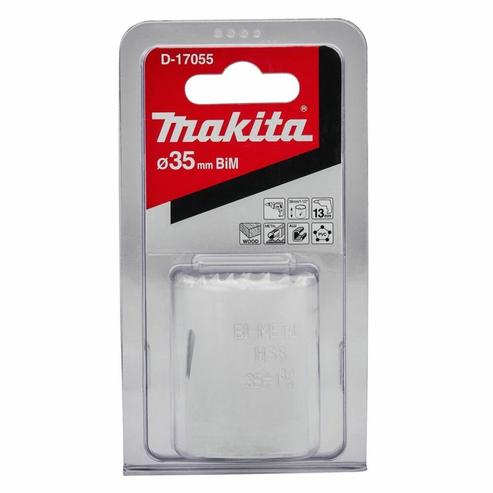 Коронка Makita Ezychange 24мм биметаллическая (E-03682) - фото №1