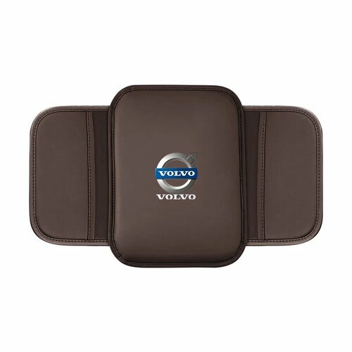 Коврик для подлокотника автомобиля защитная подушка для хранения и поддержания порядка для Volvo XC90 V90 V60 XC60 V40 S80 S60 S90 C40 XC40 V70 XC70 C3 S90 Коричневый 1085₽
