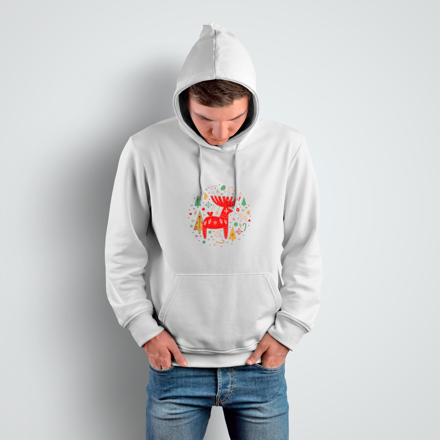 Худи Us Basic, размер XL, , белый