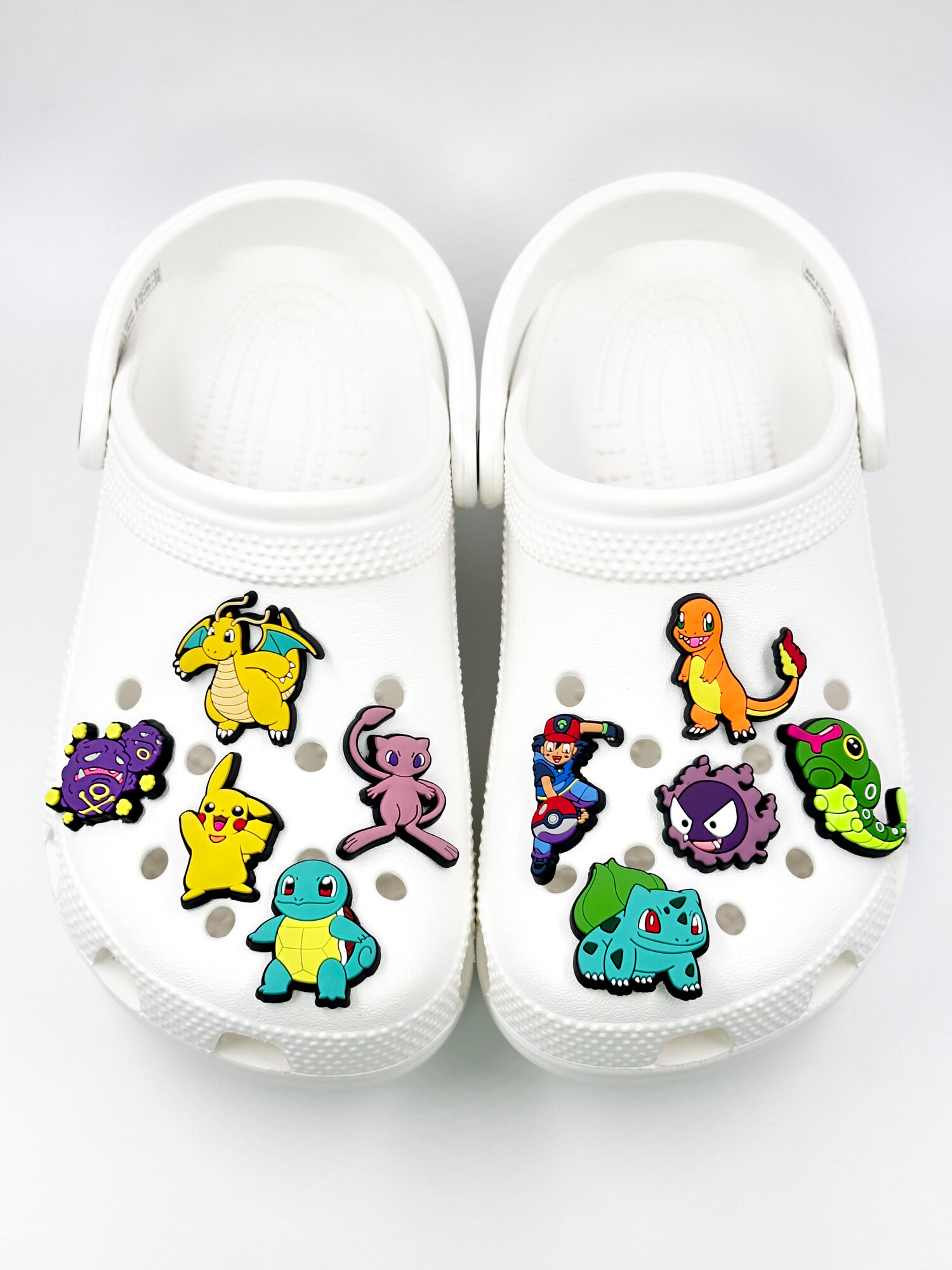 Украшения для обуви джибики("Покемоны", "Аниме"), Джибитсы(10 штук) — фото 1