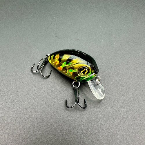 Воблер крэнк Фэт RED RAG 36F-SR на голавль, берш, жерех, щуку, окунь, голавль