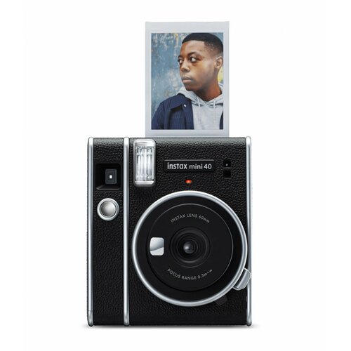 Fujifilm Instax mini 40 оригинальный фотоаппарат моментальной печати черный 14500₽