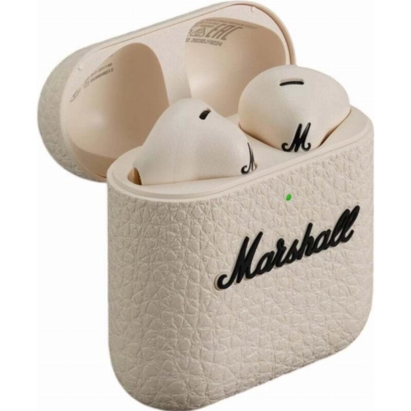 Беспроводные динамические наушники Marshall Minor IV, Cream, кремовый