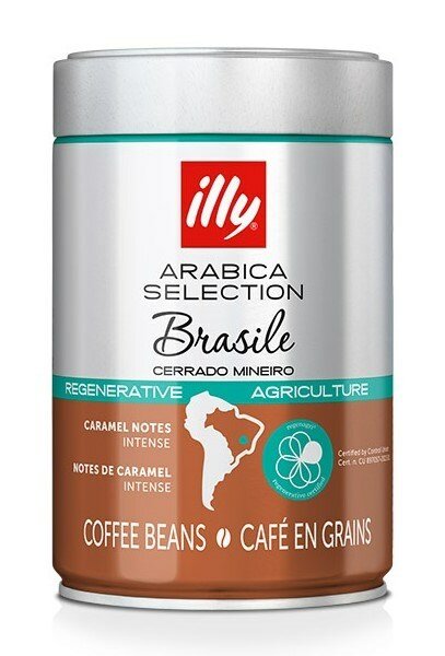 Кофе Illy Brazil arabica selection в зернах, 250г