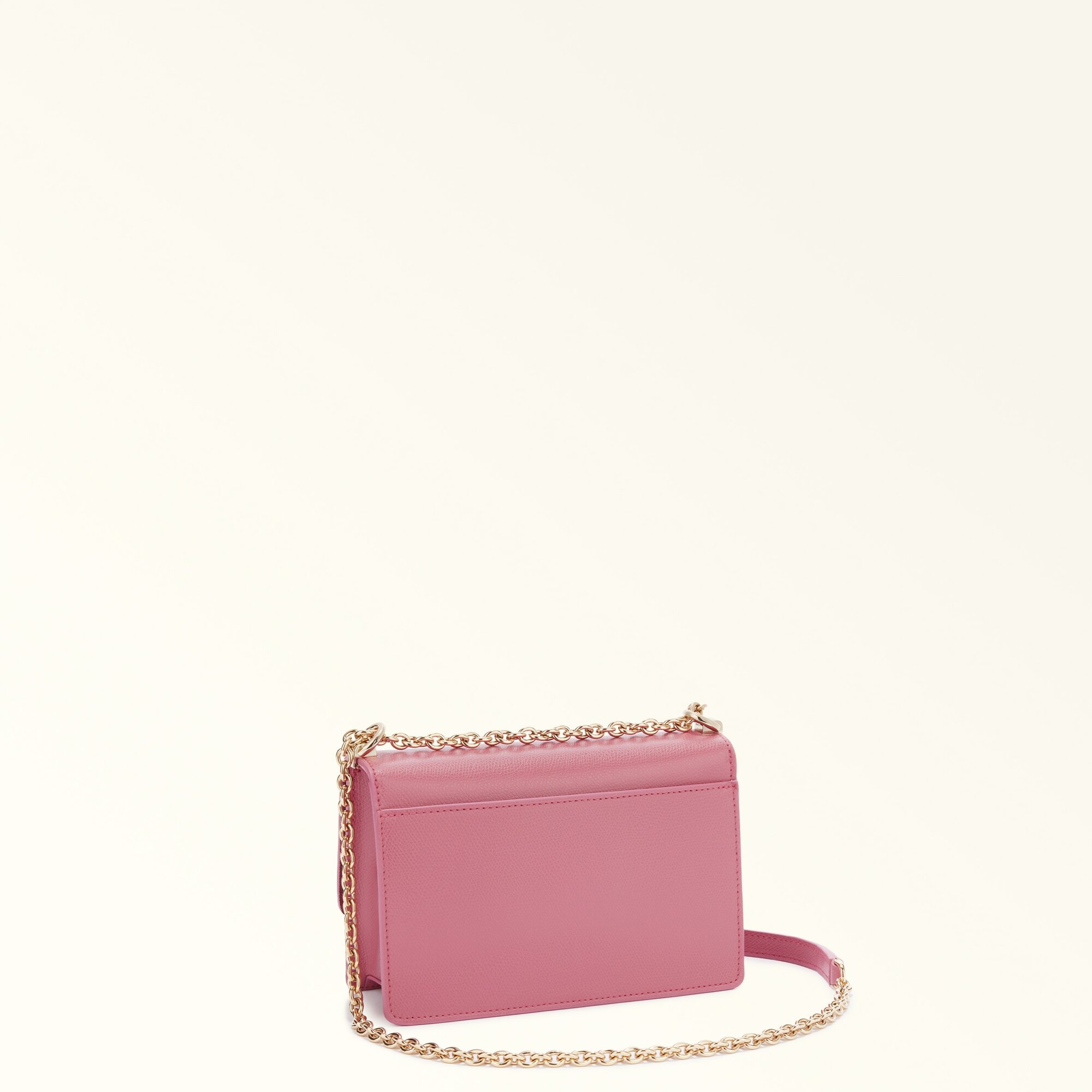 Сумка кросс-боди FURLA 1927 MINI CROSSBODY 20, фактура зернистая, розовый — фото 1