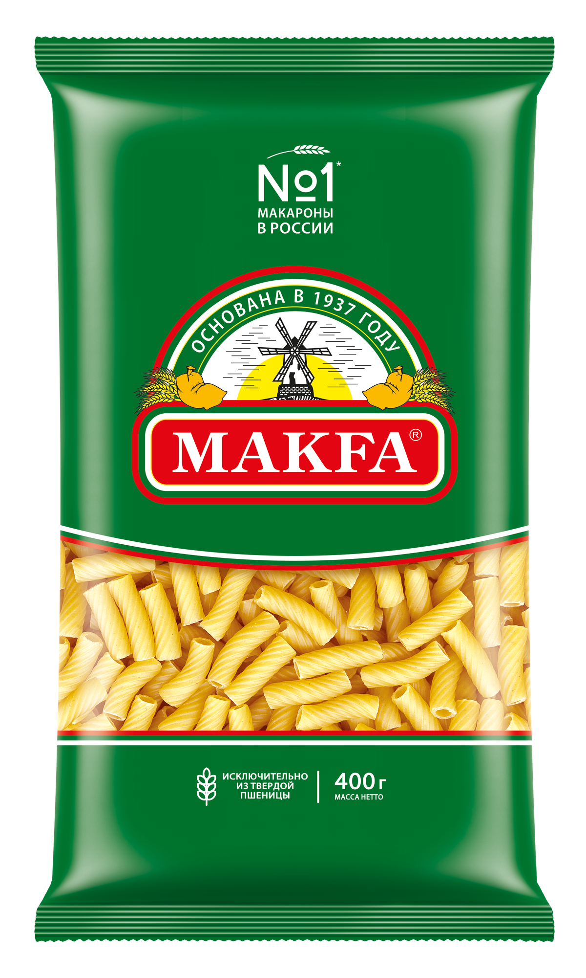 Makfa макароны рожки (elbow macaroni), 400 г