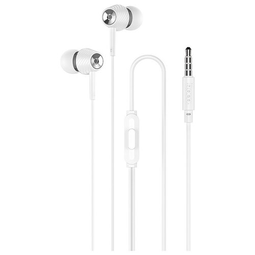 Наушники внутриканальные HOCO M70 Graceful Jack 35мм 12 м цвет белый 40200₽