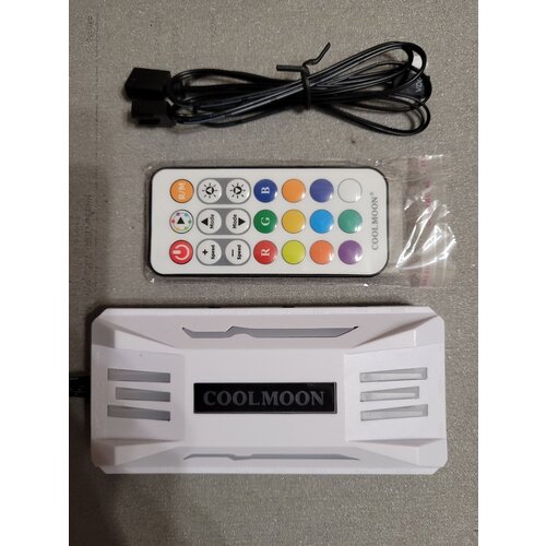 Хаб CoolMoon A-RGB PWM Controller хаб coolmoon a rgb pwm controller