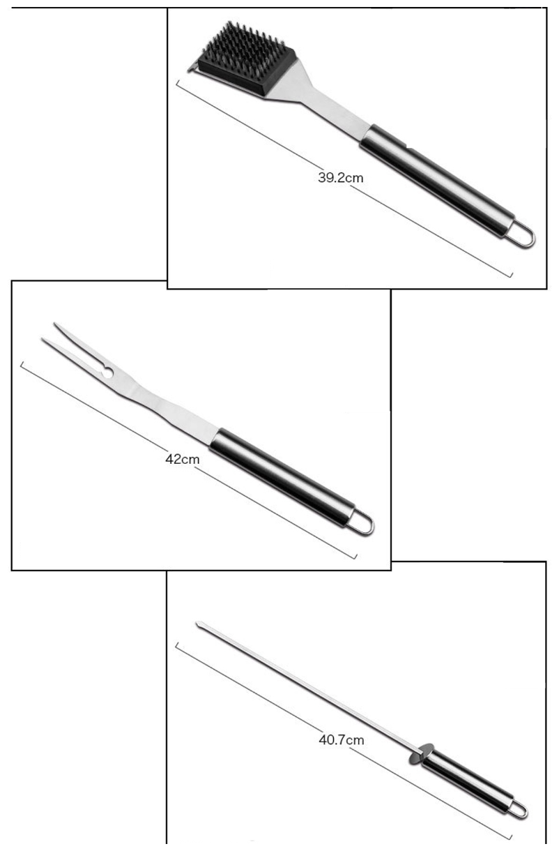 Набор для барберю и гриля 26 предметов - фотография № 4