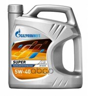 Gazpromneft 5W40 4L Super Sgcd, (3) Масло Мотор. П Синтетич.