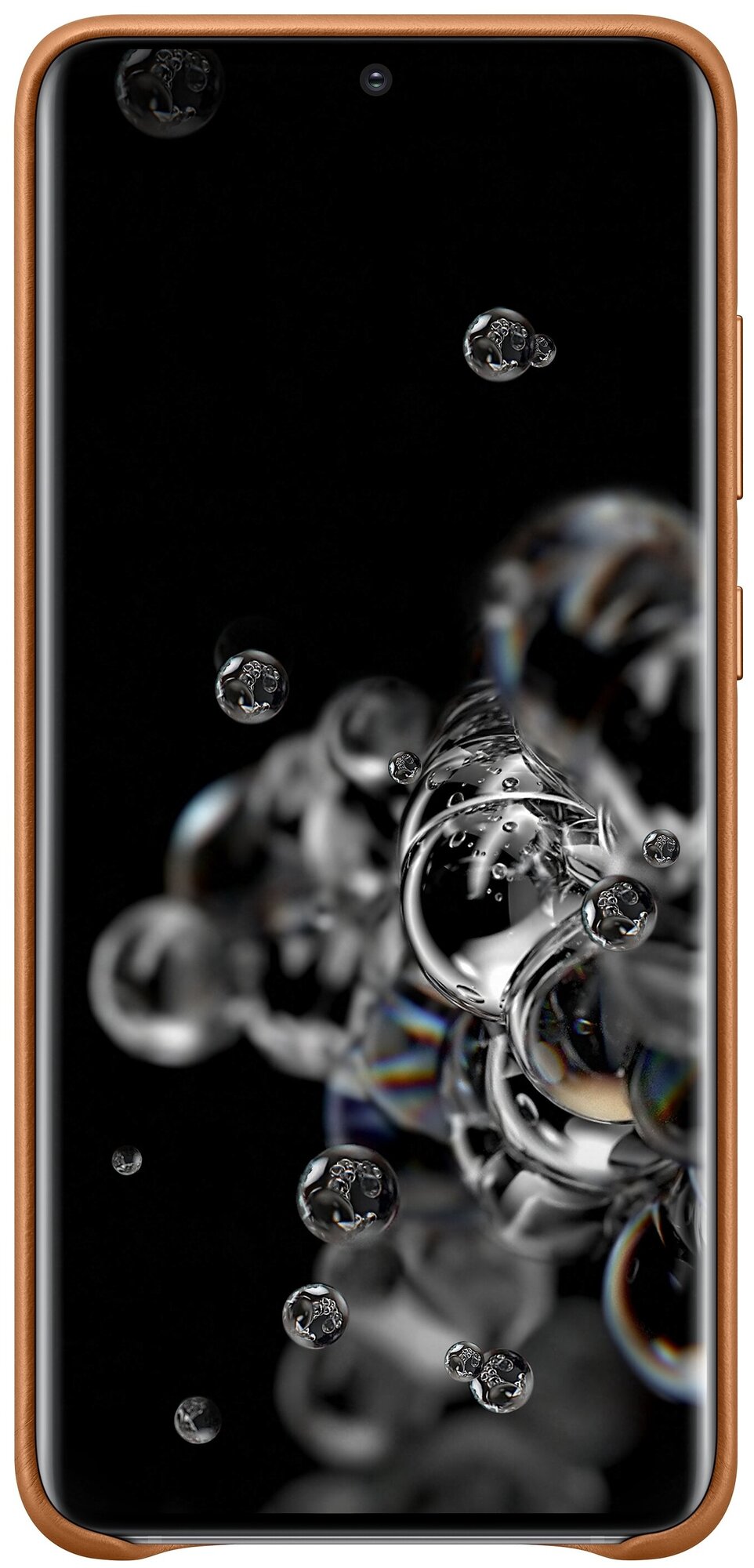 Чехол (клип-кейс) SAMSUNG Leather Cover, для Samsung Galaxy S20 Ultra, серебристый [ef-vg988lsegru] - фото №2
