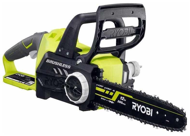 Бесщеточная аккумуляторная цепная пила Ryobi ONE+ OCS1830 5133002829 - фотография № 3