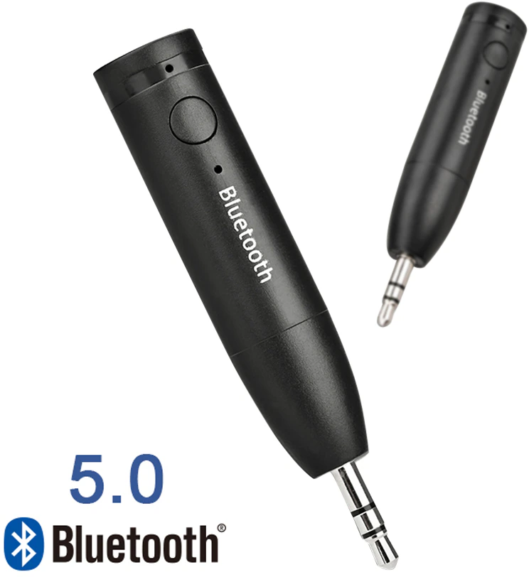 Ресивер Bluetooth 5.0 PALMEXX H011 в разъём AUX 3.5mm, аккумулятор, громкая связь