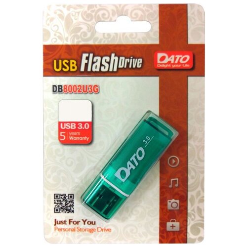 USB флешка 128Gb Dato DB8002U3G green USB 3.0