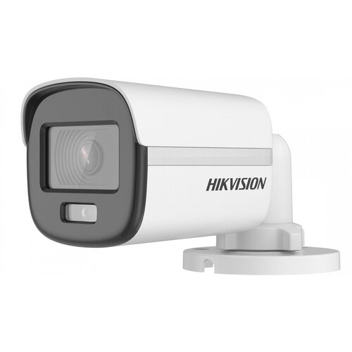 Камера видеонаблюдения аналоговая Hikvision DS-2CE10DF3T-FS(2.8MM) 2.8-2.8мм HD-CVI HD-TVI цв. корп: белый камера видеонаблюдения аналоговая dahua dh hac hfw1801thp i4 0280b s2 2 8 2 8мм hd cvi hd tvi цв корп белый