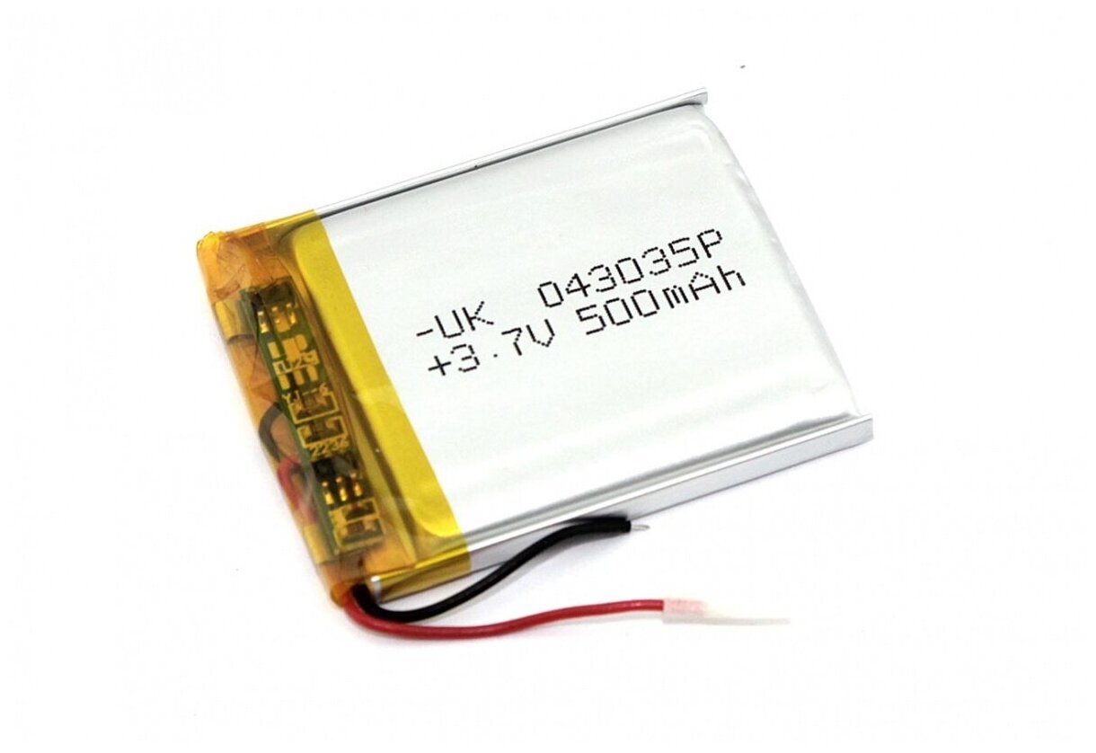 Аккумулятор Li-Pol (батарея) 4x30x35mm 2pin 3.7V/500mAh