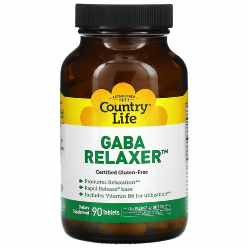 Country Life GABA Relaxer 90 таблеток