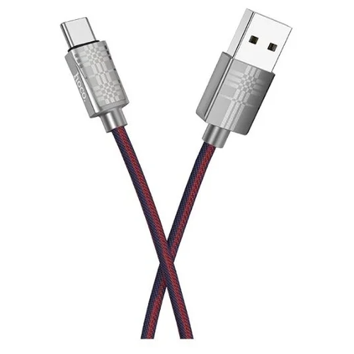 USB Кабель Type-C, HOCO, U61, коричневый кабель usb micro usb 1 2м hoco u61 синий