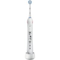 Электрическая зубная щетка Oral-B Pro 2 Junior Sensi Star Wars, белый
