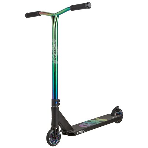 фото Детский трюковой самокат novatrack replay 110-1 pro neo chrome pl (2020), черный