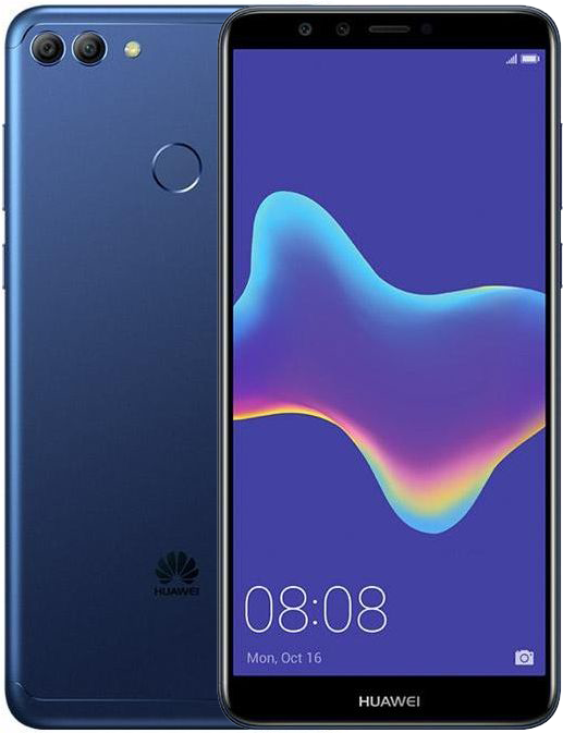 Смартфон HUAWEI Y9 (2018) 4/64 ГБ, 2 SIM, синий