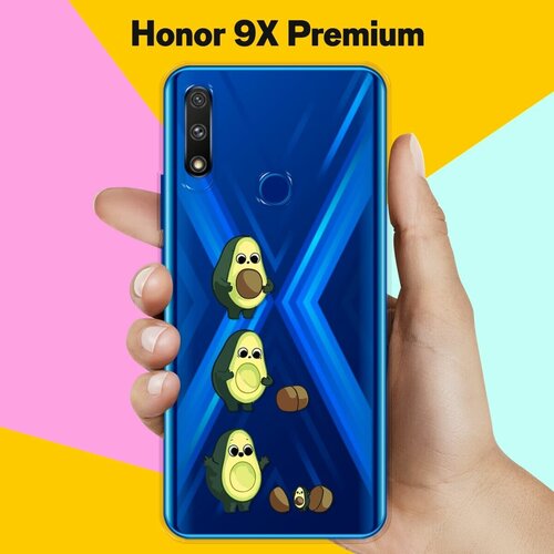 Силиконовый чехол на Honor 9X Premium Авокадо из авокадо / для Хонор 9 Икс Премиум силиконовый чехол авокадо из авокадо на honor 9x premium