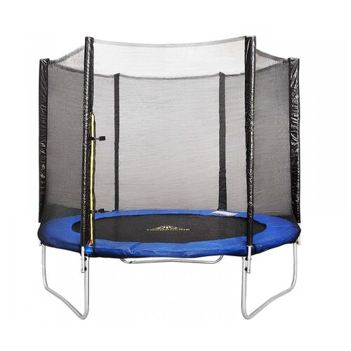 Батут DFC Trampoline Fitness 5ft наружн.сетка, синий (152см)