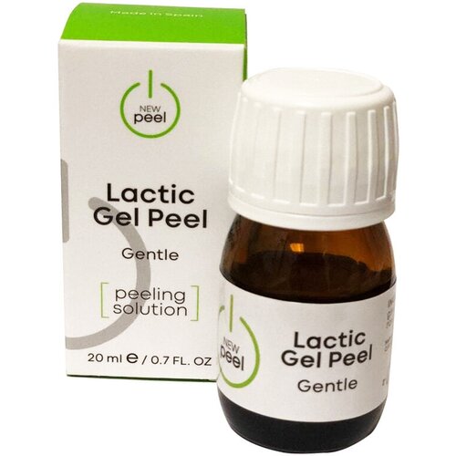 Молочный пилинг 20% New Peel Lactic Gel-Peel Gentle 20%, 20 мл