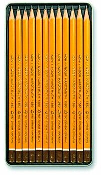 Набор чернографитных карандашей, 12 шт., 6B-6H (1582) KOH-I-NOOR - фото №16