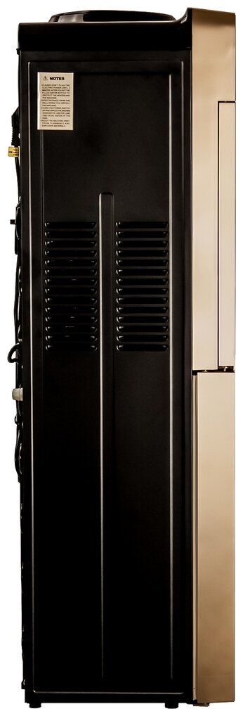 Кулер для воды Aqua Work R85-W золото-черный со шкафчиком компрессорный - фотография № 3