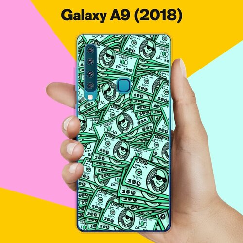 Силиконовый чехол на Samsung Galaxy A9 (2018) Баксы / для Самсунг Галакси А9 2018 жидкий чехол с блестками мама с малышом на samsung galaxy a9 2018 самсунг галакси а9 2018