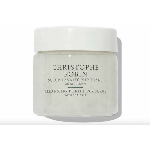 Mini Christophe Robin Paris Cleansing Purifying Scrub with Sea Salt 40ml / Очищающий скраб с морской солью 40мл